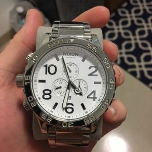 Nixon 51-30 Chrono High Polish White